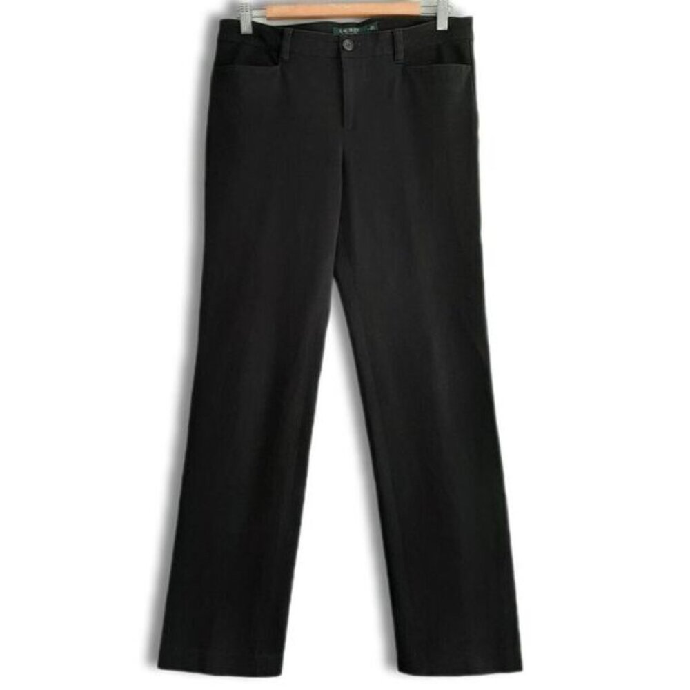 Lauren Ralph Lauren Black Straight Leg Women's Jeans